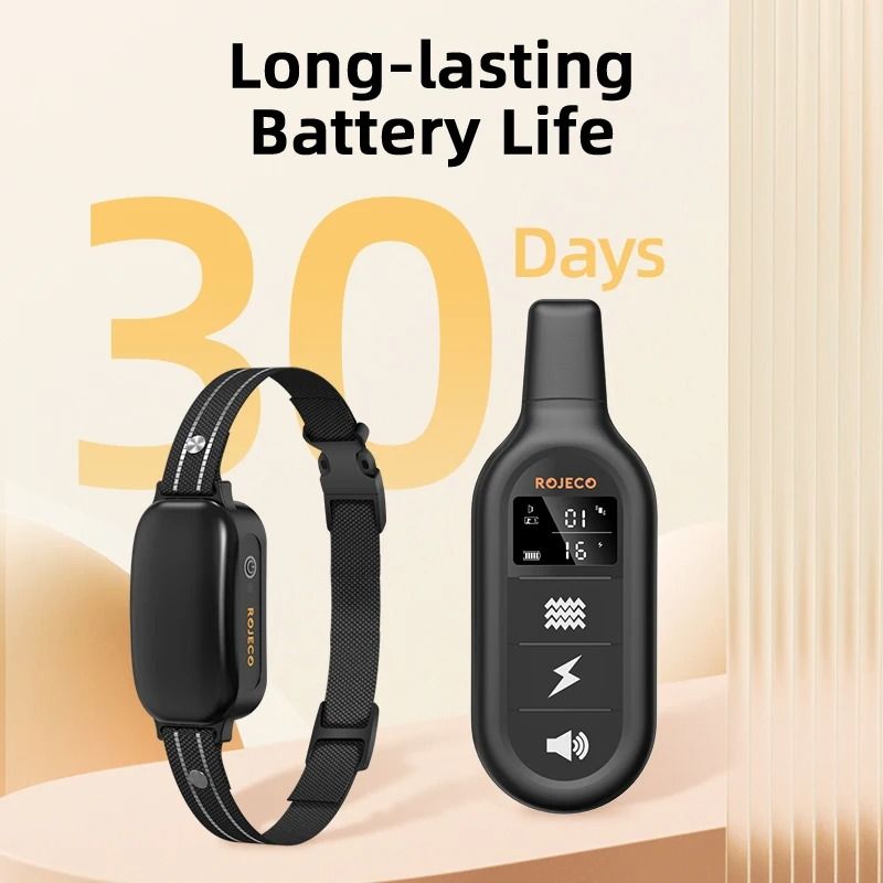 Electric Dog Training Collar with Remote and Waterproof Design