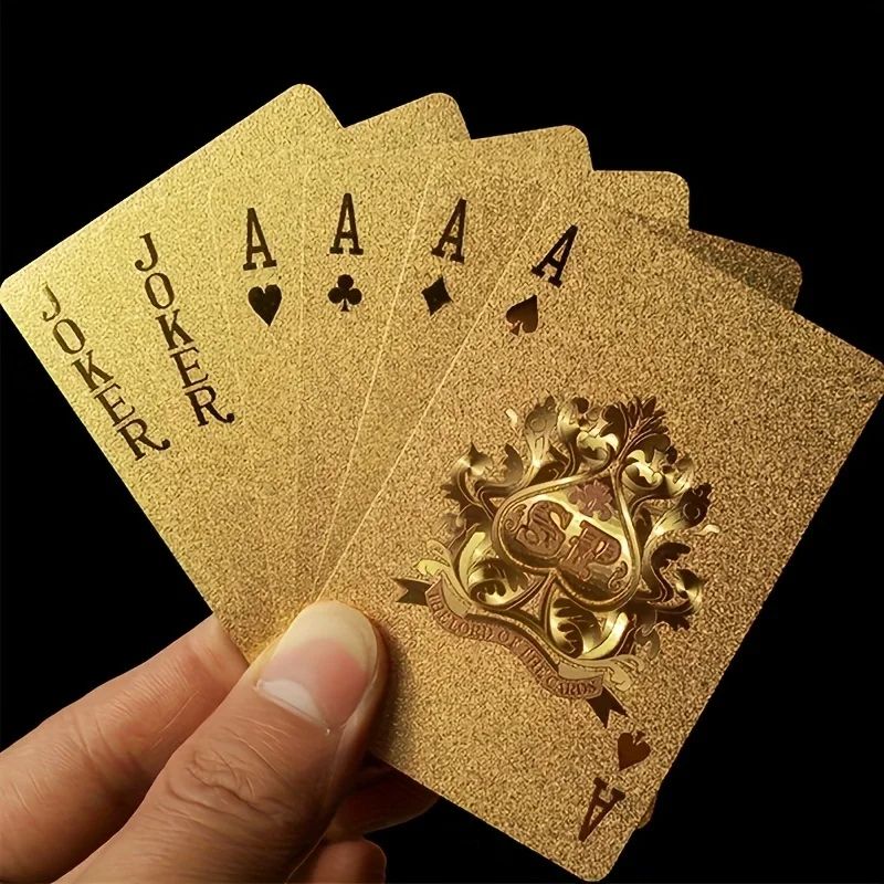 BlackGold Waterproof Playing Cards Deck