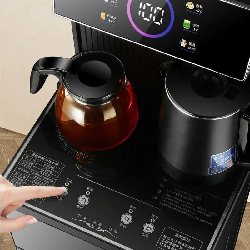 High-end Intelligent Vertical Hot and Cold Tea Bar Machine Commercial and Household Water Dispenser with Touch Controls