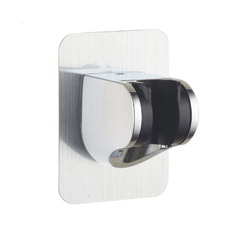 Adjustable Self Adhesive Shower Head Holder No Drill Wall Mount Bracket