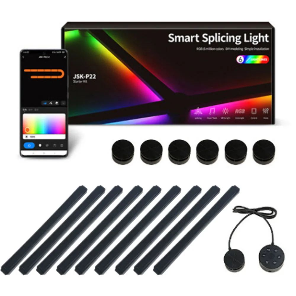 RGB Smart Modular Wall Light Panels