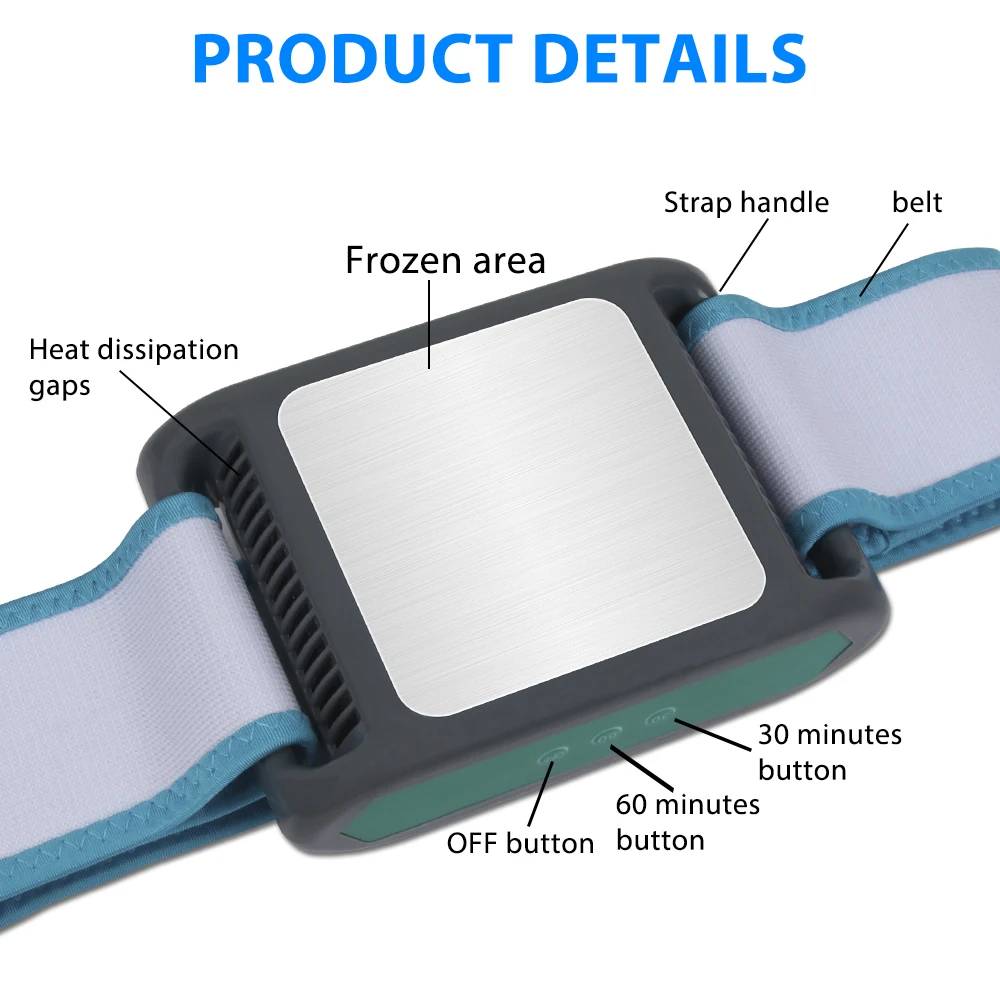 Portable Cryotherapy Fat Freezing Machine Cryolipolysis Massager for Body Slimming