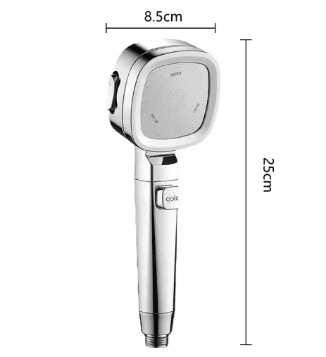 High Pressure Rain Shower Head – Boosted Water Flow Bathroom Upgrade