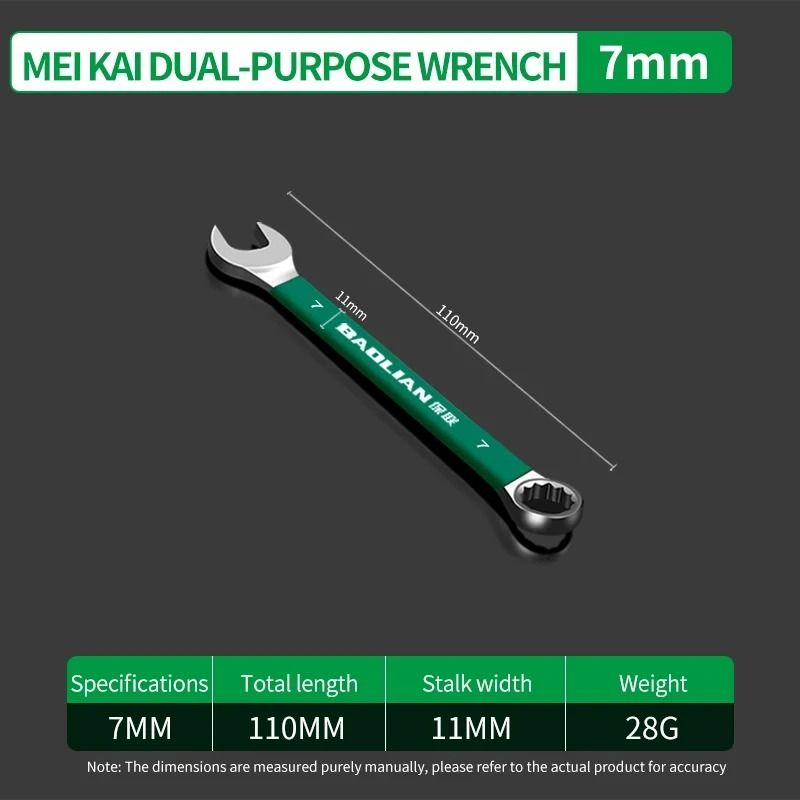 BaoLian Plum Blossom Open Combination Wrench 8 30 mm