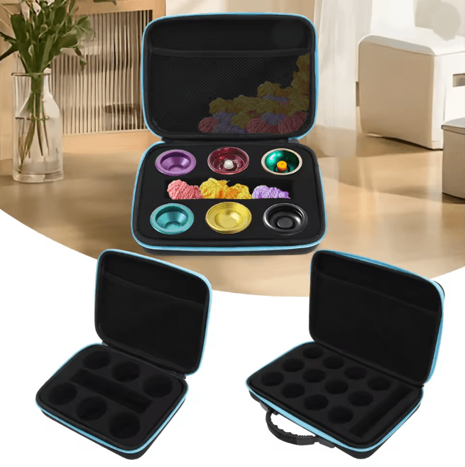 SpinSafe Yoyo Ball Storage Case Portable Carry Bag with Handle