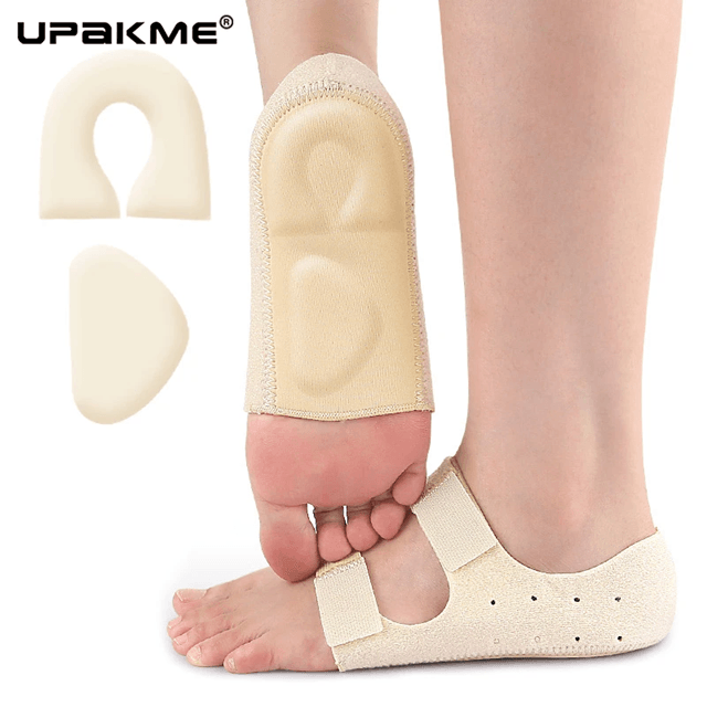Plantar Fasciitis Heel Protectors with Shock Absorbing Cushion for Achilles Support