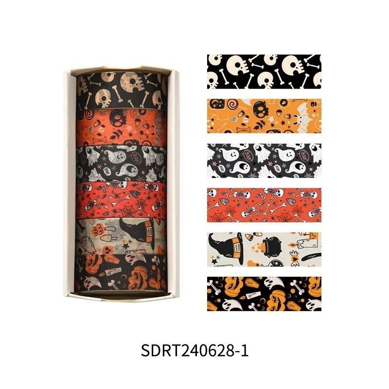 Spooky Season Happy Halloween Washi Tape Set