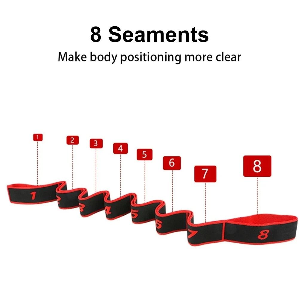 Adjustable Stretching Resistance Yoga Belt
