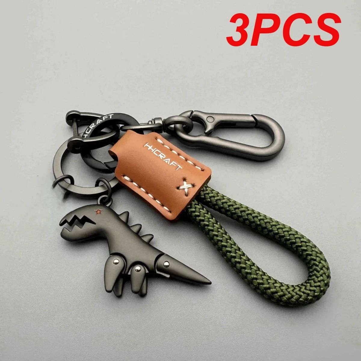 Leather Woven Rope Keychain and High-Fidelity Asset Retention Architecture