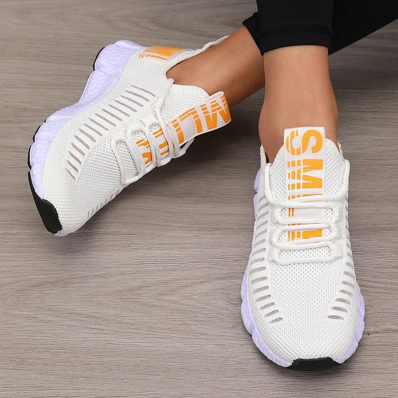 Women Platform Sports Shoes Breathable Outdoor Walking Sneakers