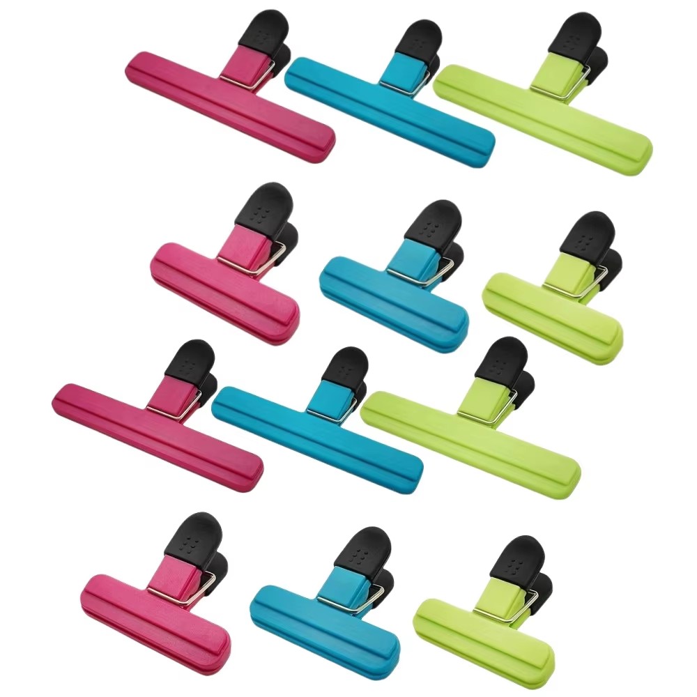 Multi Purpose Sealing Clip, Durable Kitchen Snack Holder, Food Bag Clip Storage Organizer, Moisture-proof Leak Proof