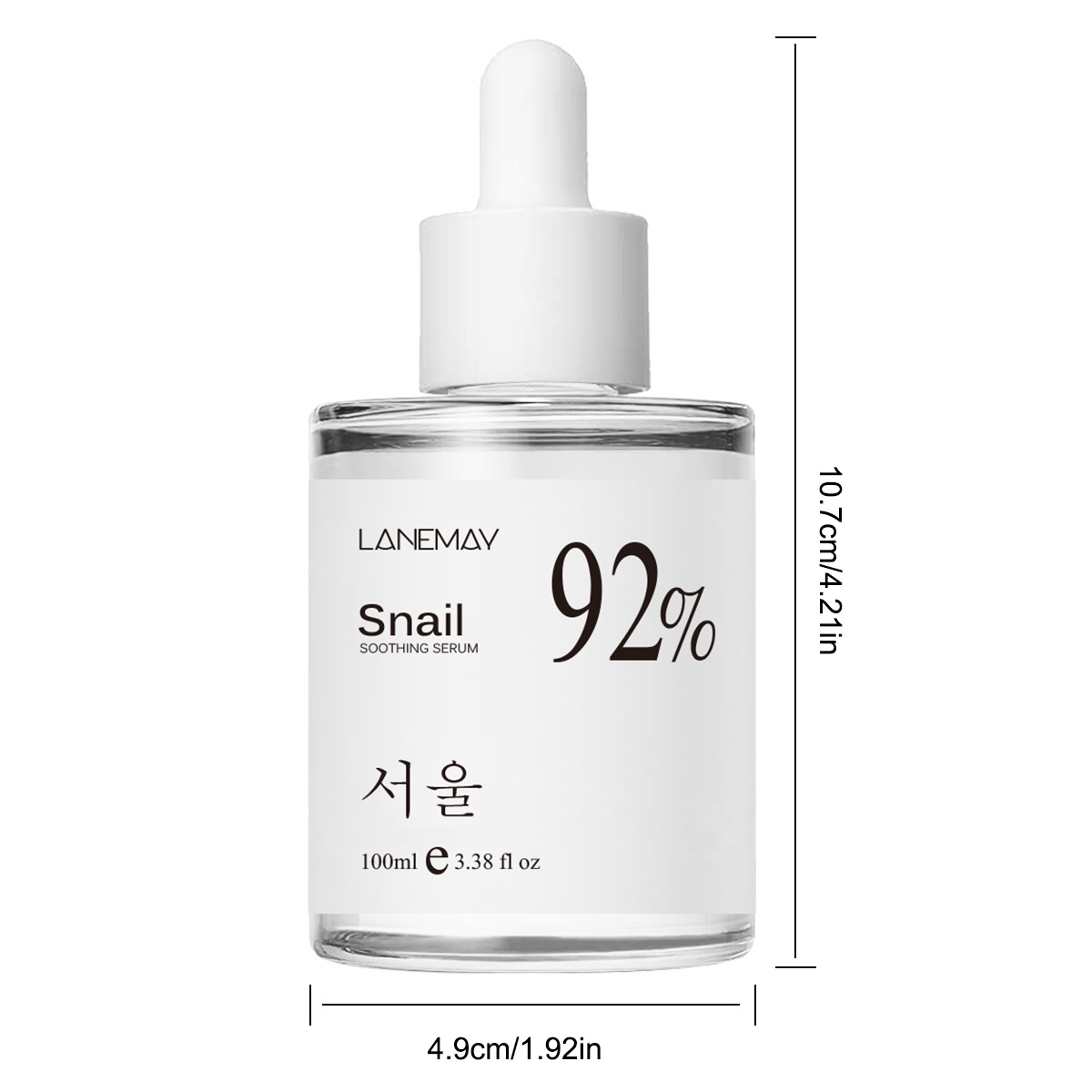 Snail Soothing Facial Essence Serum Hydrating Moisturizing Skin Care