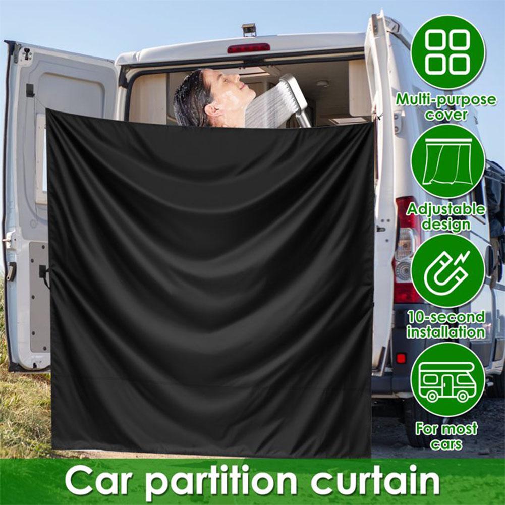 Car Rear Door Curtain – Universal Car Divider for Privacy & Sun Protection