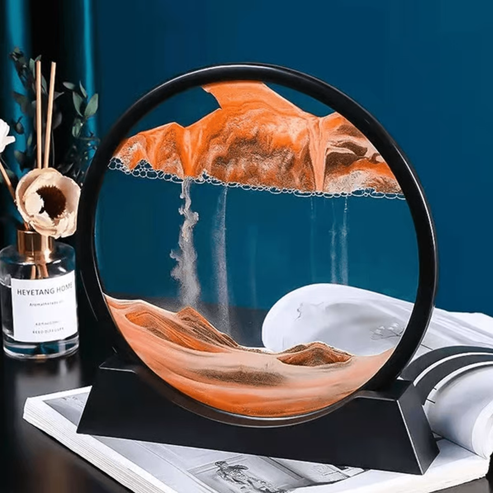 3D Hourglass Deep Sea Sandscape