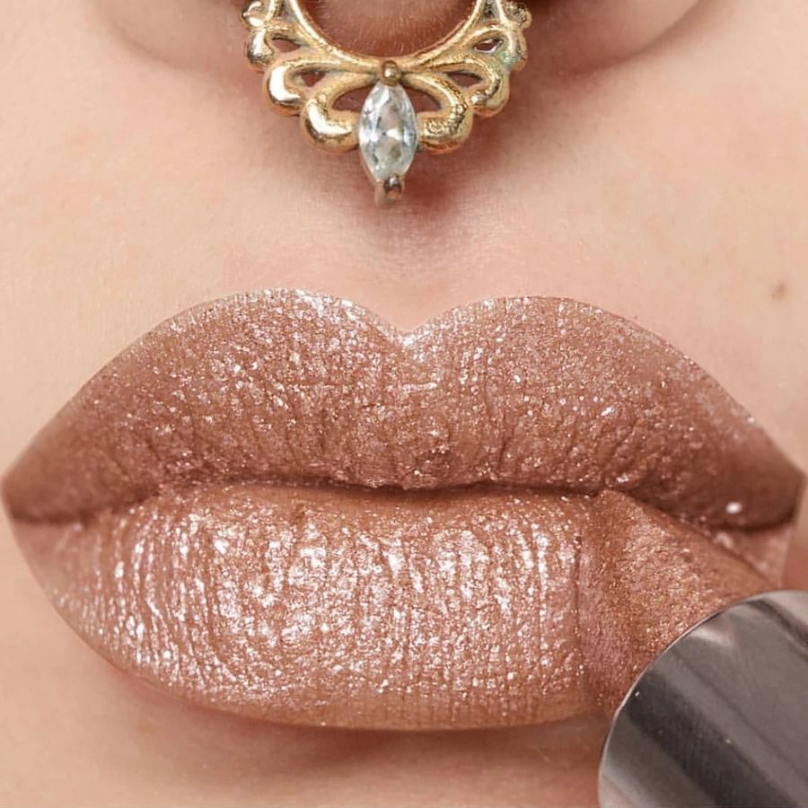 Bold and Intense Metallic Glitter Lip Tint