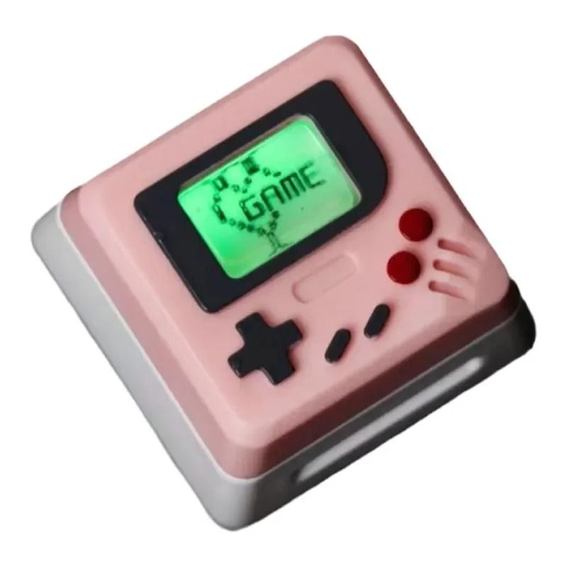 K-04 Retro Transparent Keycaps 3-in-1 Game Console Style Custom Mechanical Keyboard Set