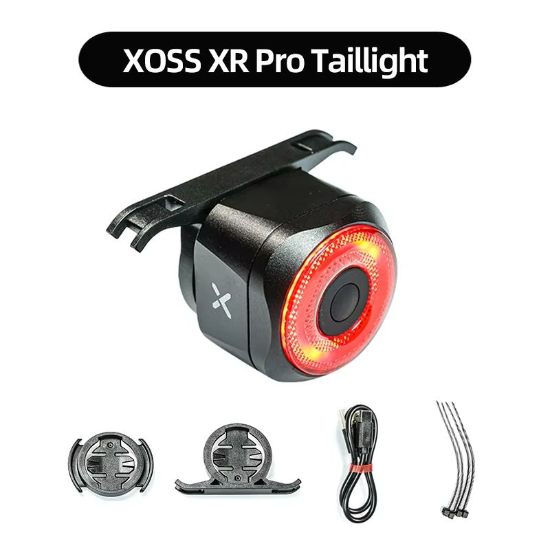 XOSS XR01 Smart Tail Light – Auto Brake Sensing Waterproof USB Rechargeable Bicycle Rear Light
