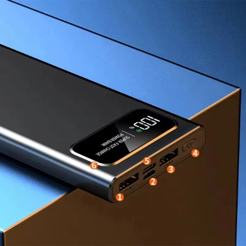 Ultra Capacity High Capacity Power Bank with Super Fast Charging Power Bank & Digital Display