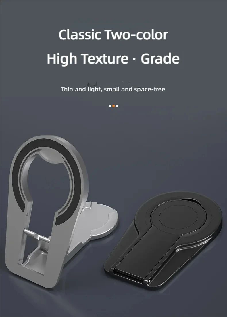 MagSafe Magnetic Phone Grip Stand Foldable Dual Holder