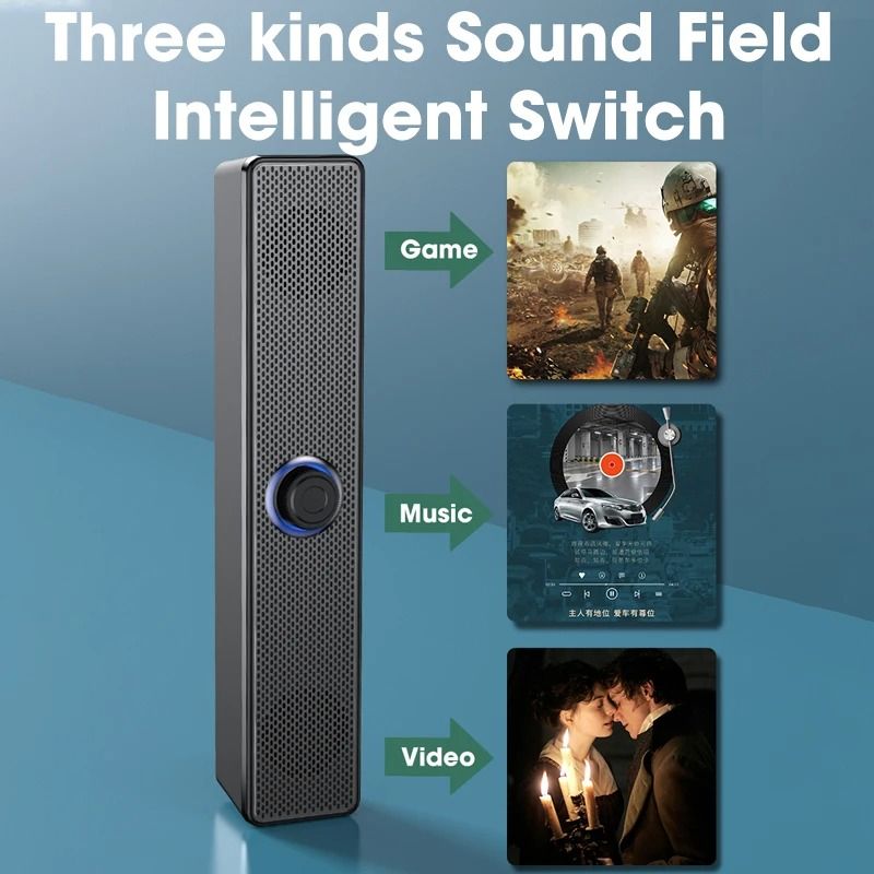 4D Surround Soundbar Home Speaker