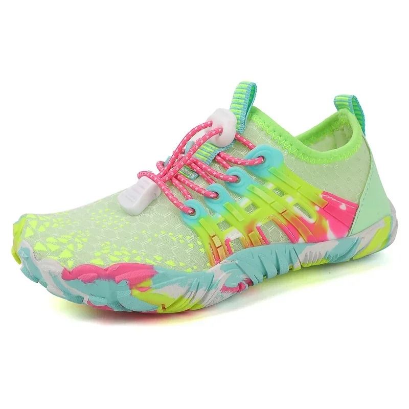 Kids Water Shoes Five Finger Barefoot Aqua Sneakers for Swimming and Beach
