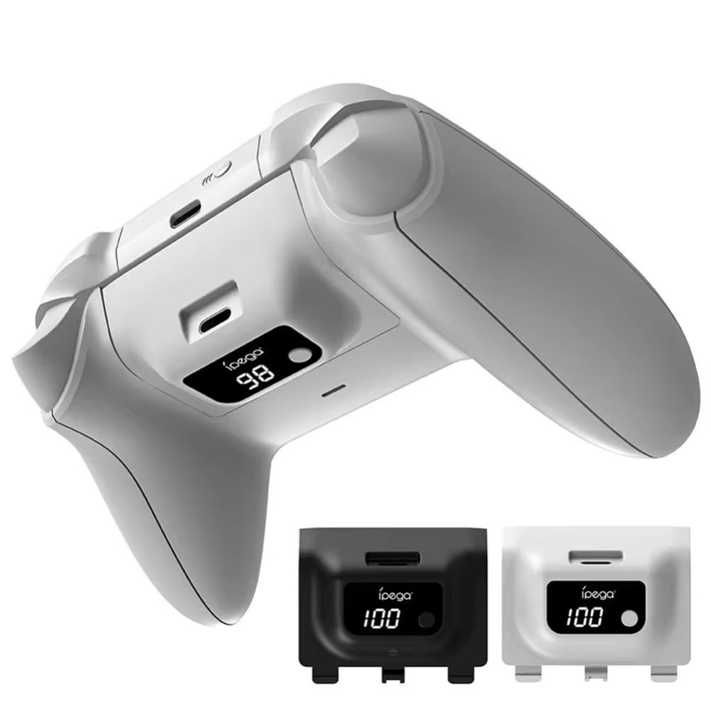 1400 mAh Rechargeable Wireless Gamepad Battery with Digital Display Compatible with Xbox Series X and Series S Controlle