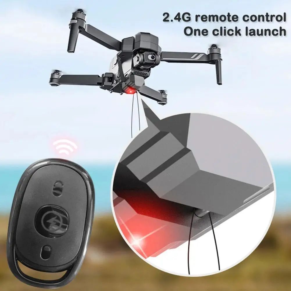 SkyDrop Pro Drone Airdrop System - 2-in-1 Drone Payload Dropper with Strobe Light