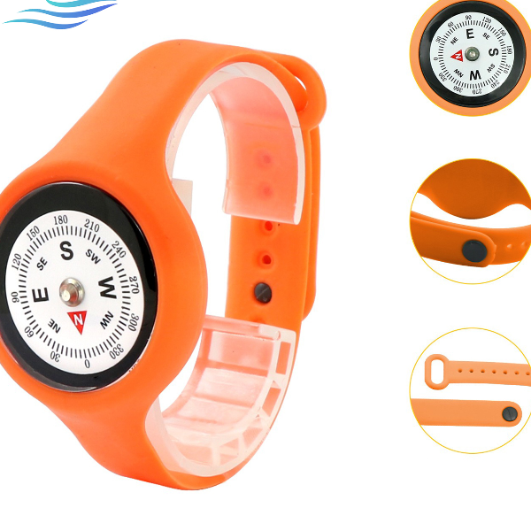 Portable Compass with Anti-Slip Strap for Outdoor Adventures, Hiking, and Camping
