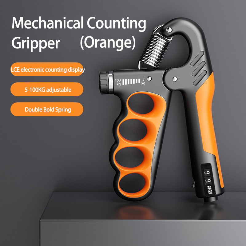 Adjustable Grip Strengthener Hand & Wrist Expander for Muscle Recovery, Strength Training, and Dexterity