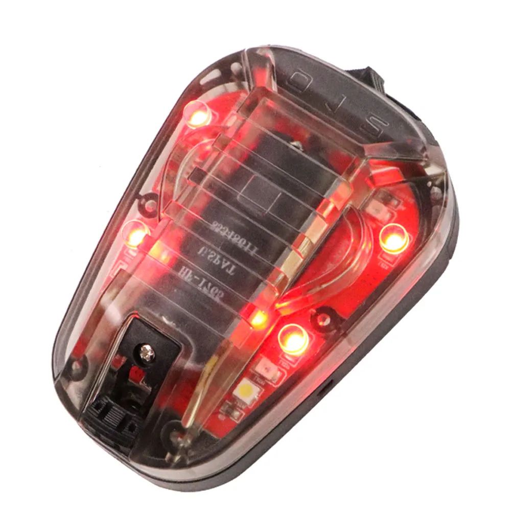 Tactical Helmet Light Survival Signal Lamp – IR & LED Strobe Identification Light for Airsoft & Outdoor Sports