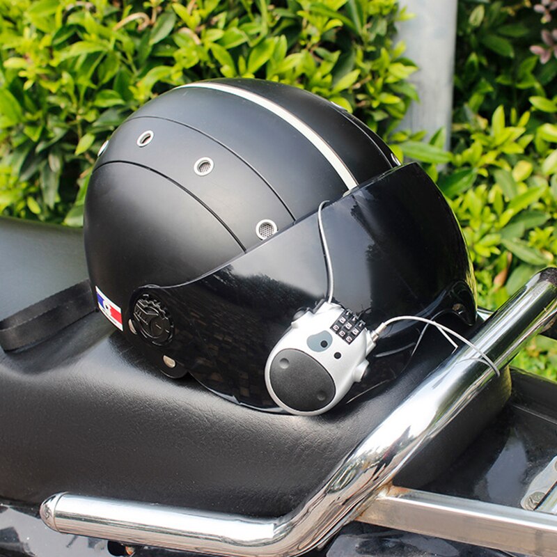 High-Precision Bicycle Steel Cable Code Lock, Telescopic Wire Rope, Suitcase, Helmet, Car, and Sled Password Lock
