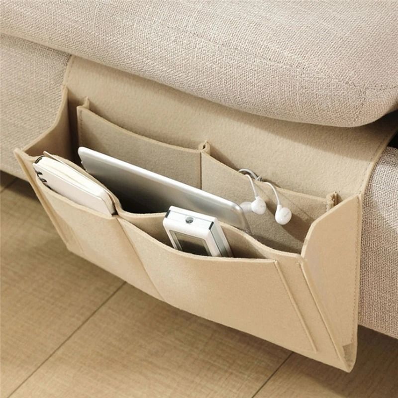 Baby Bed Hanging Organizer Felt Storage Pockets