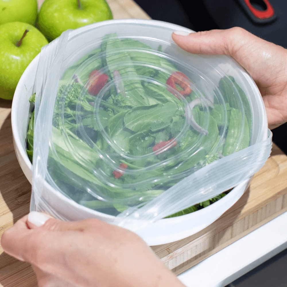 6-Piece Set Stretchable Multifunctional Fruit And Vegetable Silicone Fresh-Keeping Cover