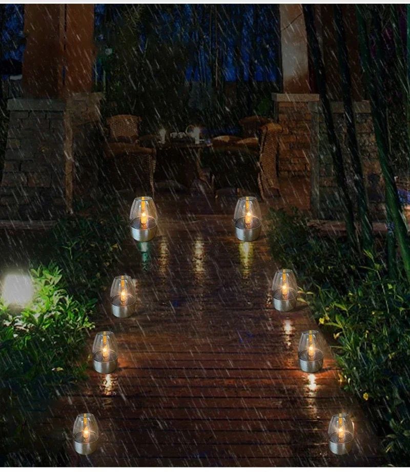 Solar LED Flameless Candle Light