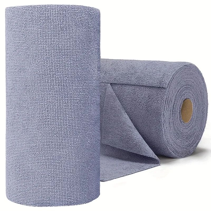 20-Sheet Microfiber Dishcloth Roll for Kitchen