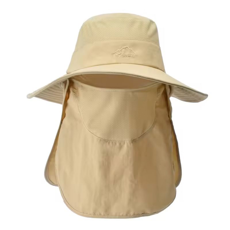 Quick Dry UV Protection Fisherman Hat with Face and Neck Cover