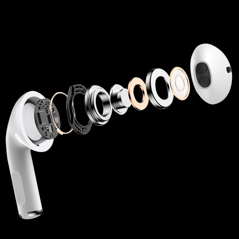 Wireless Bluetooth Headset with Charging Case Noise Cancelling Earbuds for Calls and Music