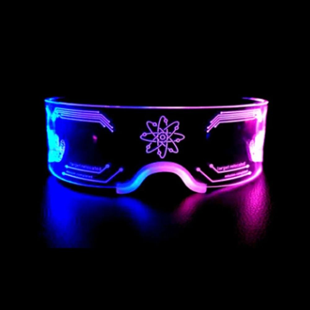 LED Light Up Glasses Luminous Party Sunglasses Costume