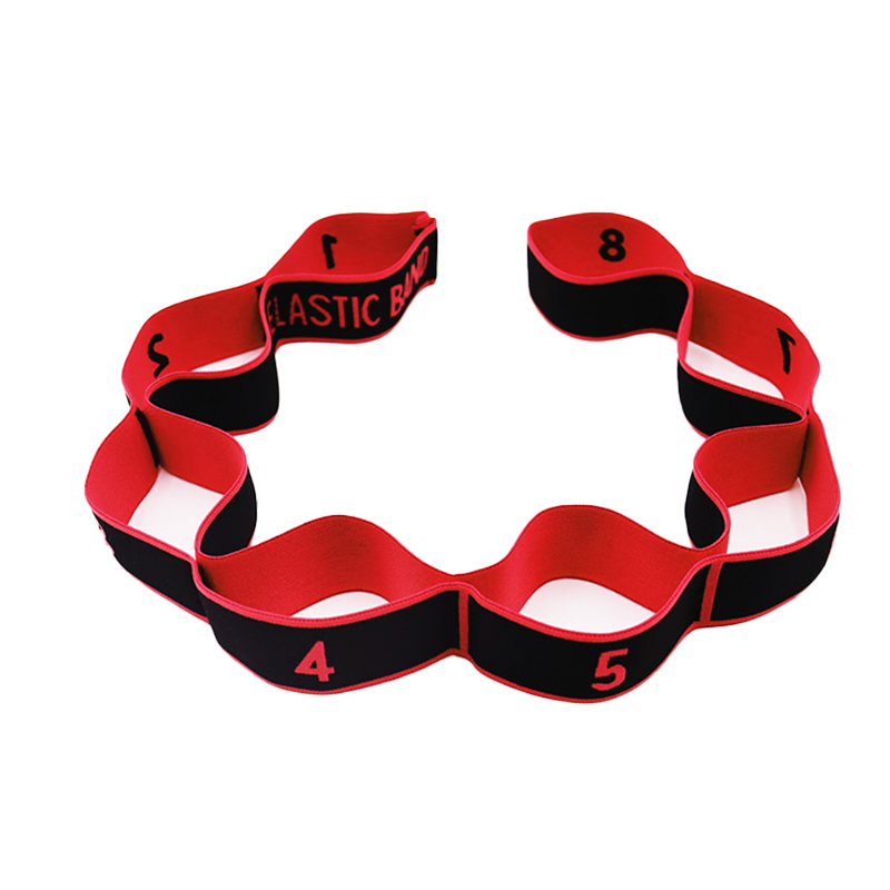 Adult Latin Training Elastic Bands, Resistance Band Yoga Auxiliary Stretching Belt, Beginner Pilates Dance Loop Fitness