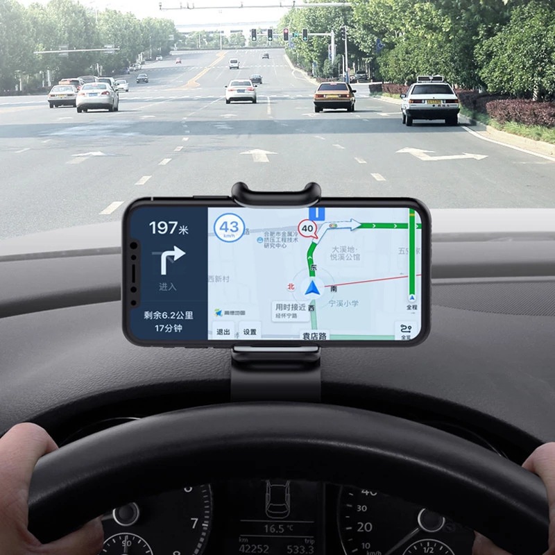 Rotatable Car Phone Holder Universal Dashboard Mount