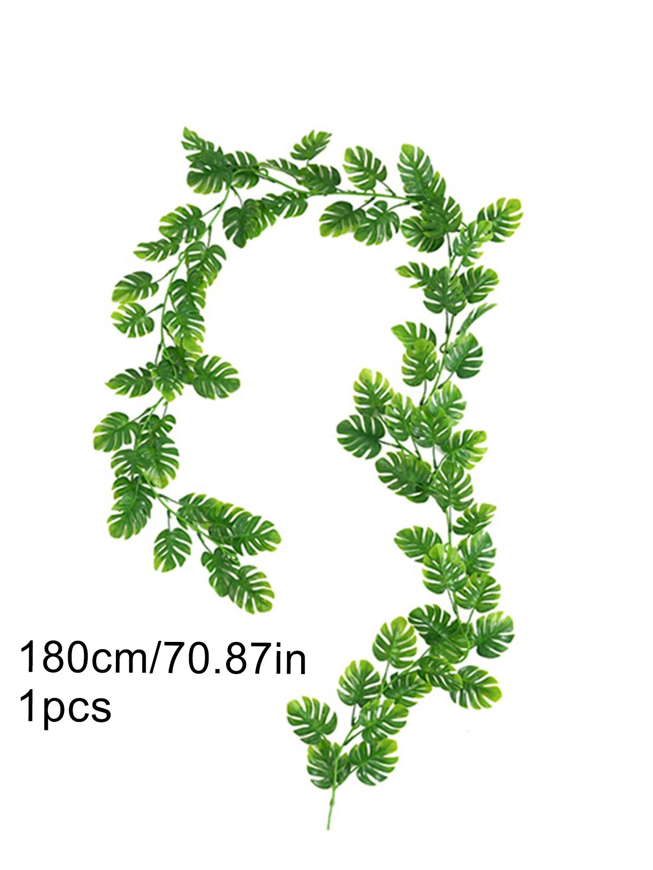 180cm Artificial Monstera Vine Hanging Plant for Home and Wedding Decor