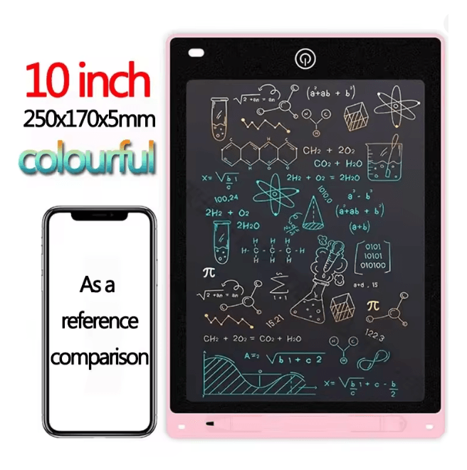 Kids LCD Writing Tablet Drawing Board Reusable Educational Drawing Pad