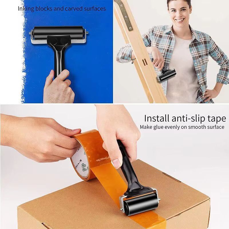 Craft Brayer Roller Set With Mat And Tweezers