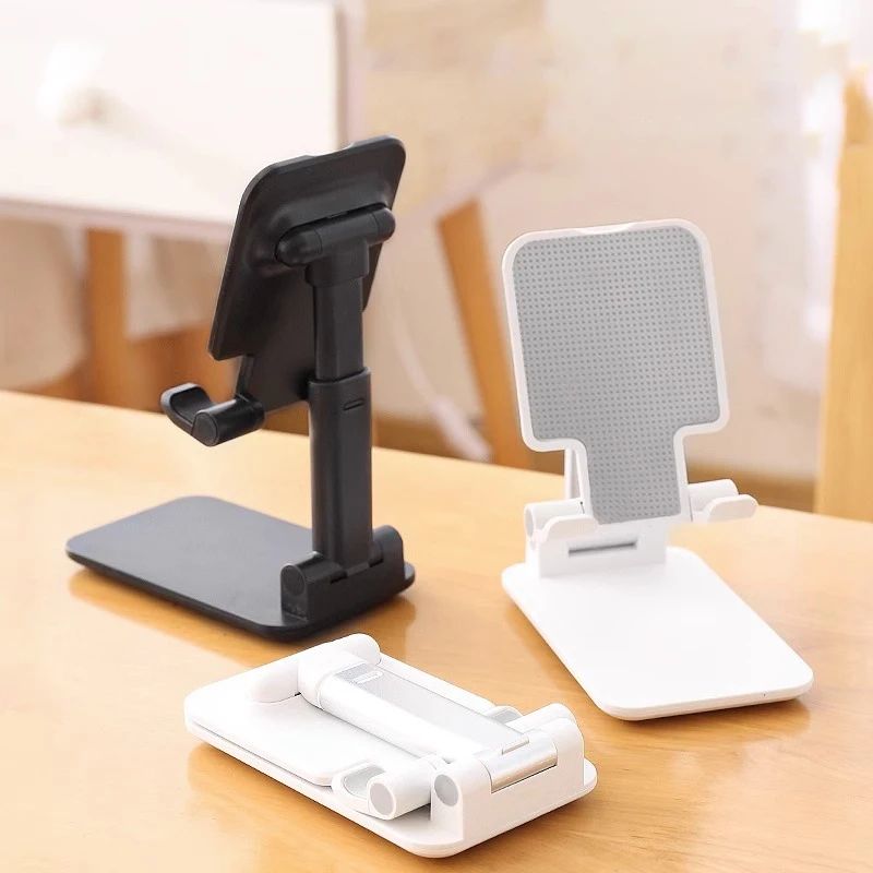 Adjustable Phone & Tablet Stand - Foldable Desktop Holder for iPhone, iPad & More
