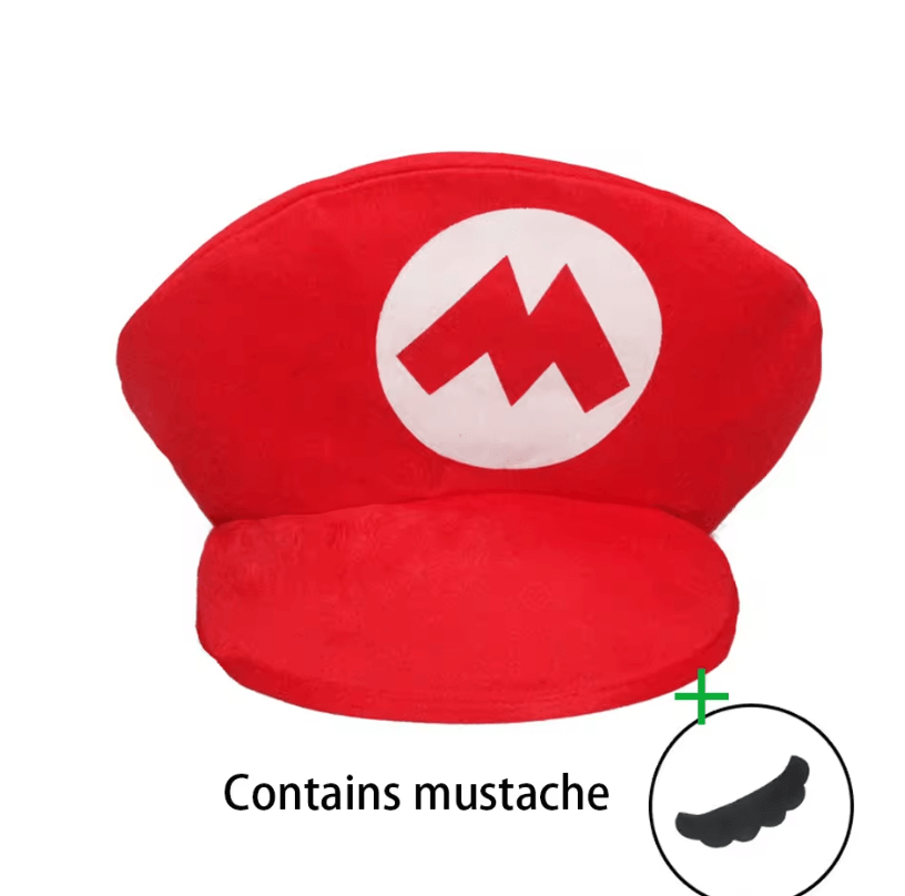 Mario Bros Luigi Animation Cosplay Baseball Cap Unisex Halloween Costume Party Gift