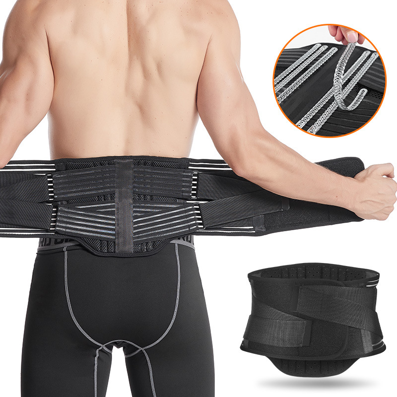Orthopedic Waist Belt for Men and Women, Adjustable Lower Back Brace, Breathable Lumbar Corset