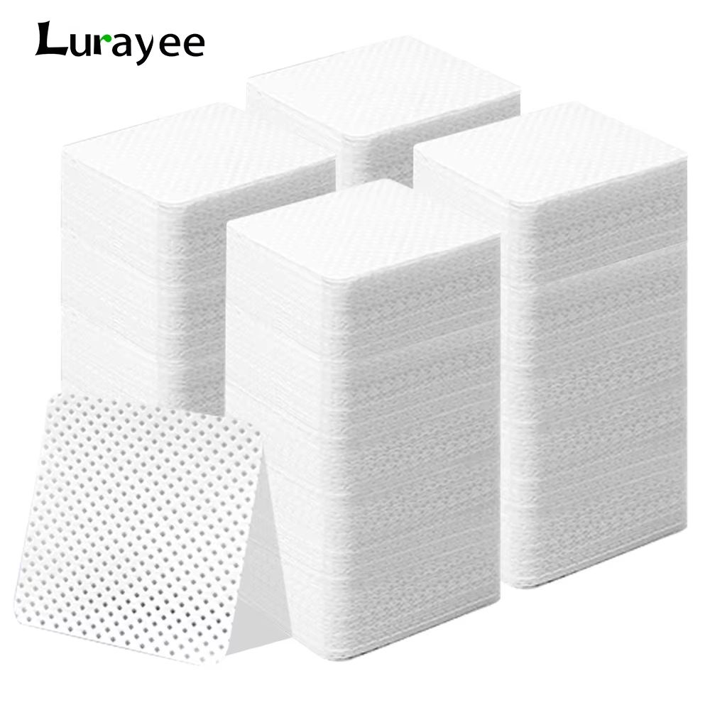 Lint Free Nail Wipes 100/200/300 Pieces - Absorbent Soft Nail Polish Remover Pads