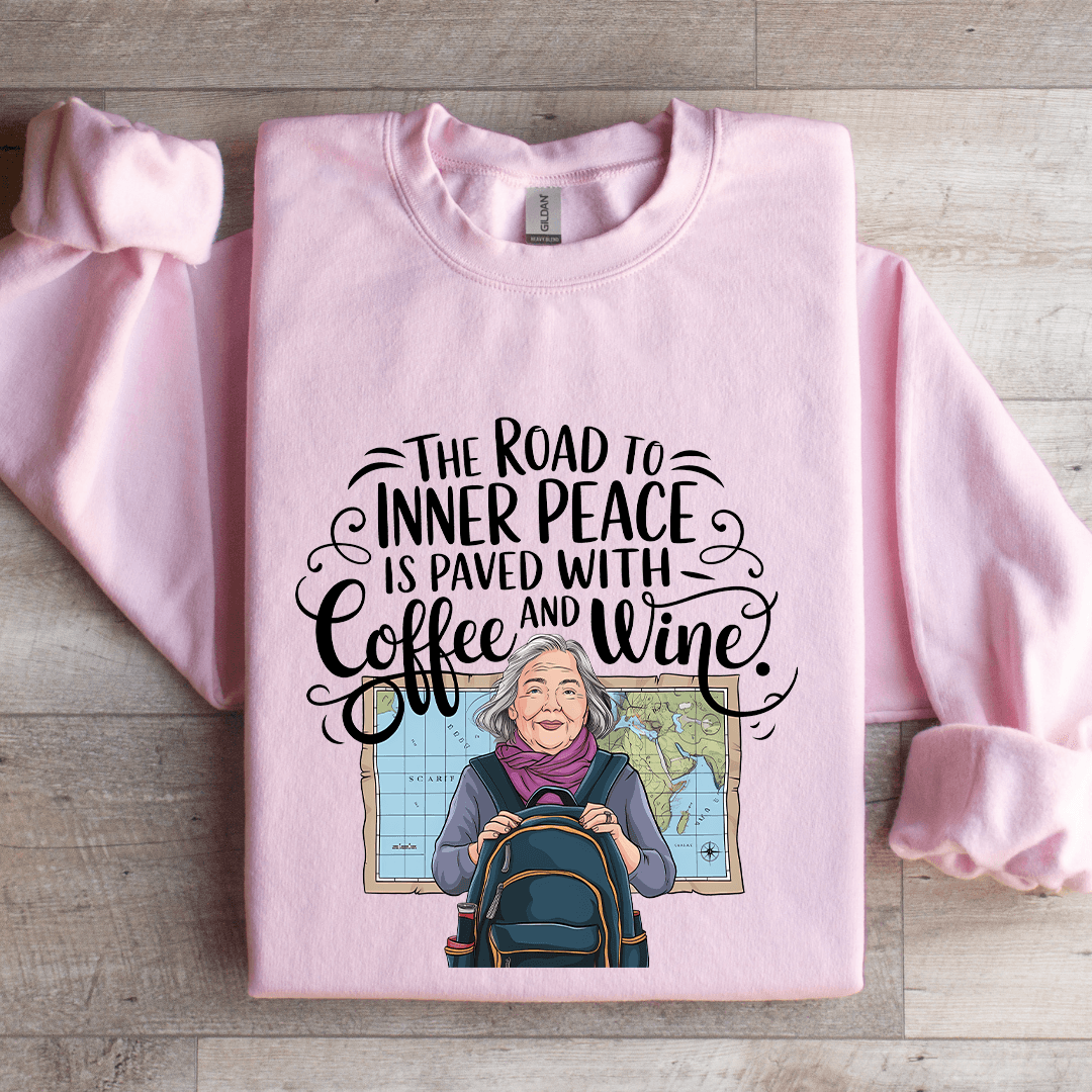 The Road To Inner Peace Is Paved Sweatshirt