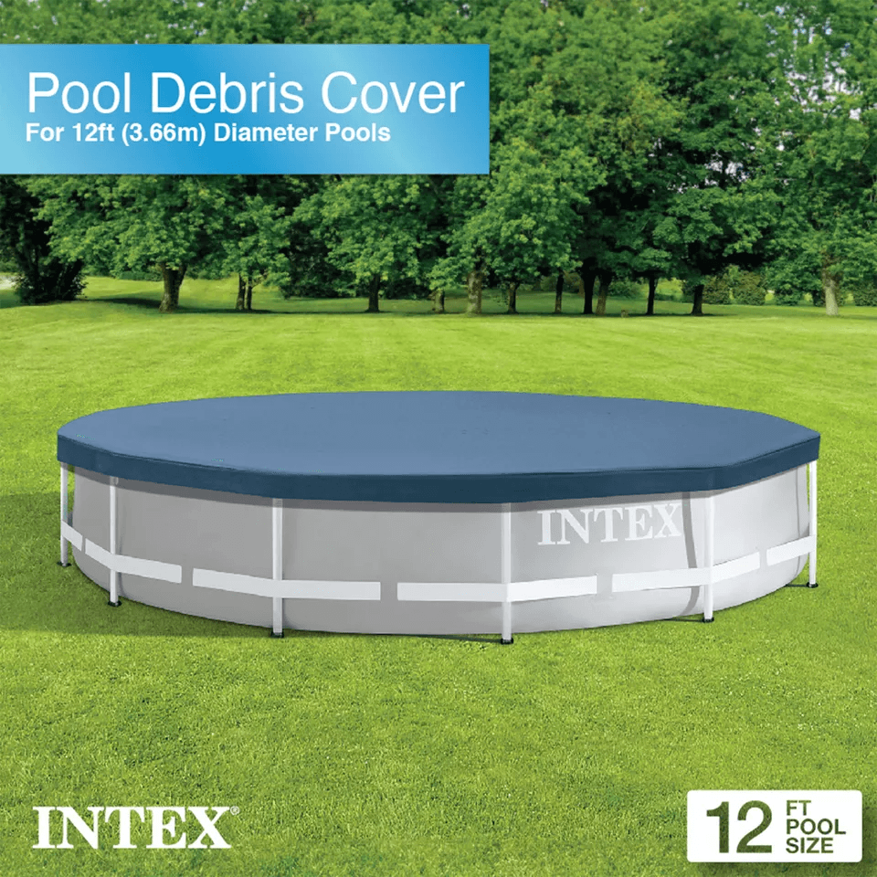Round Above Ground Swimming Pool Cover, Reliable Pool Cover Only for Keeping Debris Out