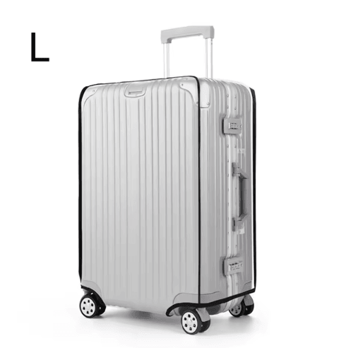 Transparent PVC Luggage Protective Cover Wear-Resistant Clear Suitcase Protector